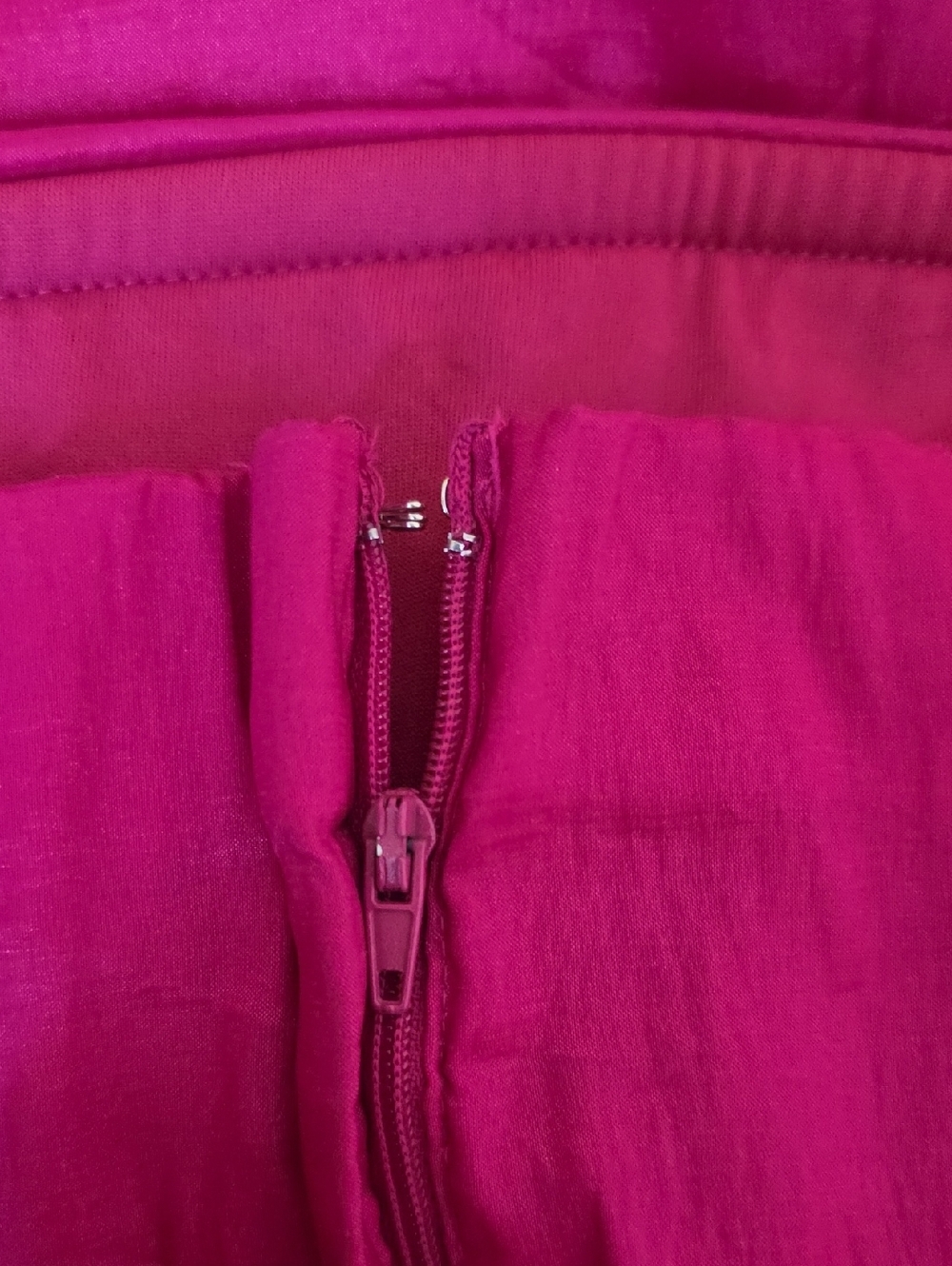 Strapless Hot Pink Dress Size S - Picture 6 of 7